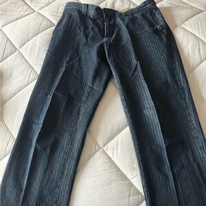 Vintage Ralph Lauren RRL pinstriped denim jeans